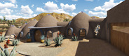 Desert building materials