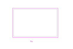 Shed roof in plan view - for a shed roof, you want to only have one of the edges of the roof defining the slope, depending on where you want the slope to be. Change angle options in the roof properties dialogue.