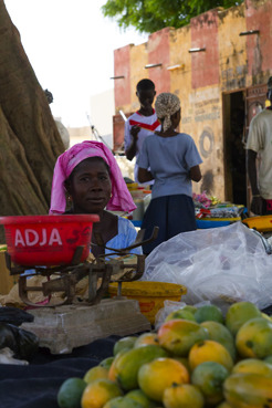 <p>Fruit stall, Senegal</p>