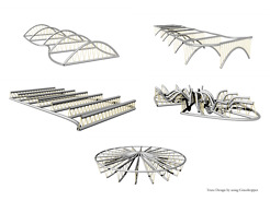 <p>Truss Design by using Grasshopper</p>