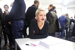 <p>Opening night performance by Julia Croucher, 2015</p>