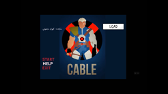 <p><strong>Later, I made a game from the character Cable from the world of X-Men.</strong></p>