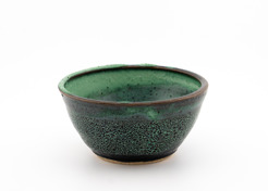 <p><em>Reitz Green Bowl</em></p>
<p>Earthenware</p>
<p>Spring 2022</p>