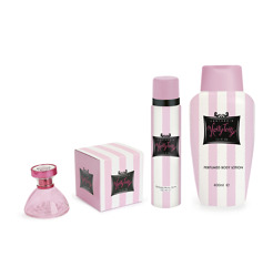 <p>Client: Yardley, SA</p>
<div id="item-desc" class="left">&lsquo;La Di Da&rsquo;, one of 4 additional variants of the original fragrance called Hoity Toity. A candy floss-inspired, playful theme within the Hoity Toity brand image of black, white and magenta.</div>