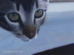 <p>A Moment of Time, 2013, oil and acrylic on canvas panel, 30 x 40 cm</p>