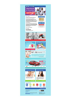 <p>Client: Clicks Group Ltd.</p>
<p>Monthly ClubCard e-newsletter.</p>