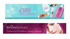 <p>Competition banners for thebeautyroom.co.uk</p>