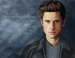 <p>Aaron Tveit, 2014, digital media</p>