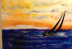 <p>Sail-<span>Mixed Media&nbsp;</span>11 x 14</p>