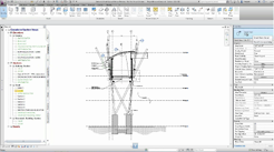 Example interface - Revit project browser