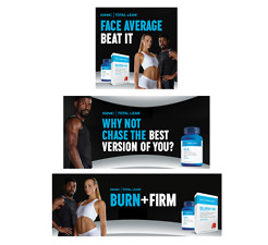 <p>GNC Burn + Firm web and social media banners.</p>