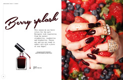 <p>"BERRY SPLASH"</p>
<p><em>photographed by</em> <strong>DAVID GADICHAUD </strong></p>
<p><em>styled by</em> <strong>ANNA FEDKINA</strong> <em>and</em> <strong>CHEN TIANYI</strong></p>