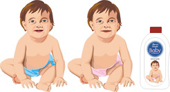 <p>Baby</p>
<p>Tool used: Coreldraw</p>