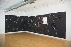 <p style="text-align: center;">Arcology. <span>&copy;Ilona Anderson.&nbsp;2014/15</span></p>
<p style="text-align: center;">Instalation shot. (Gouache and Lascaux Acrylics on archival papers)</p>