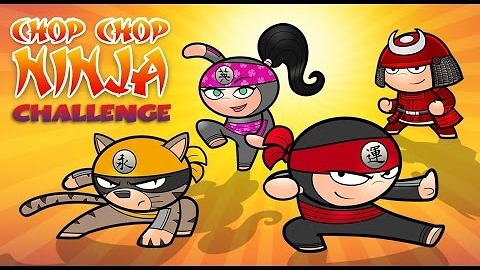 CHOP CHOP NINJA CHALLENGE - roxanne ducharme - ILLUSTRATOR - ART DIRECTOR -  ANIMATOR